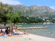 Beach Srebreno in Srebreno, Dubrovnik.