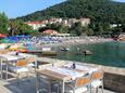 Sunset Beach Lapad strand Dubrovnik településen, Dubrovnik.