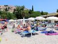 Der Strand Sunset Beach Lapad im Ort Dubrovnik, Dubrovnik.