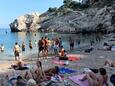 Der Strand Bellevue im Ort Dubrovnik, Dubrovnik.