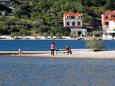 La plage Sv. Jeronim en ville Slano, Dubrovnik.