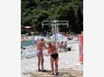 Spiaggia Maslinica a Rabac, Labin.