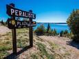 Peralište strand Starigrad településen, Paklenica.