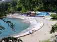 Beach Kvarner in Lovran, Opatija.