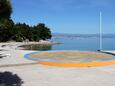 Beach Kvarner in Lovran, Opatija.