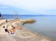 Spiaggia Kvarner a Lovran, Opatija.