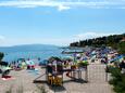 La plage Ičići en ville Ičići, Opatija.