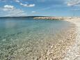 Der Strand  im Ort Crikvenica, Crikvenica.