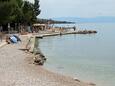 Plaža  v mjestu Dramalj, Crikvenica.