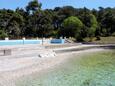 Der Strand Valkane im Ort Pula, Pula.