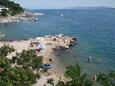 La plage  en ville Dramalj, Crikvenica.