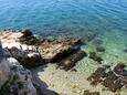 Der Strand Baluota im Ort Rovinj, Rovinj.