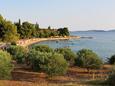 La plage Lipauska en ville Bibinje, Zadar.