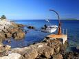 La plage  en ville Milna, Vis.