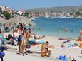 Plaża Tunare w miejscowości Marina, Trogir.