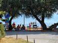 La plage  en ville Novigrad, Novigrad.