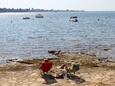 Beach  in Karigador, Novigrad.