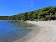 La plage  en ville Seget Donji, Trogir.