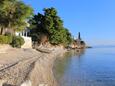 Uvala Borova strand Zaostrog településen, Makarska.