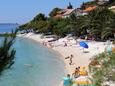 Bratuš strand Bratuš településen, Makarska.