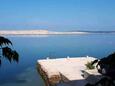 Beach  in Kustići, Pag.