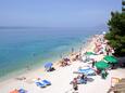 Beach  in Baška Voda, Makarska.