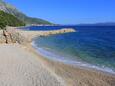 Beach Cagalj in Podgora, Makarska.