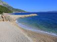 Cagalj strand Podgora településen, Makarska.