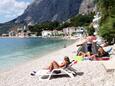 Beach Izbitac in Drašnice, Makarska.