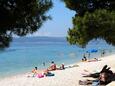 Plaža Soline u mjestu Brela, Makarska.