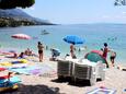 Beach Soline in Brela, Makarska.