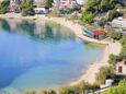 Der Strand Marina im Ort Marina, Trogir.