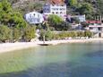 Der Strand Marina im Ort Marina, Trogir.