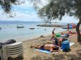  strand Duće településen, Omiš.