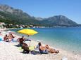 Plaža Ravanje v mjestu Podaca, Makarska.