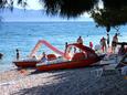 Der Strand Ravanje im Ort Podaca, Makarska.