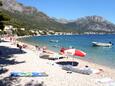 Der Strand Ravanje im Ort Podaca, Makarska.