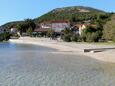 Der Strand Grgurići im Ort Slano, Dubrovnik.