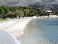 Der Strand Grgurići im Ort Slano, Dubrovnik.