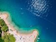 Beach Medići in Medići, Omiš.