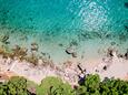 Spiaggia  a Medići, Omiš.