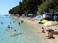 Plaža Podluka v mjestu Baška Voda, Makarska.