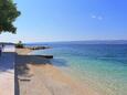  strand Orij településen, Omiš.