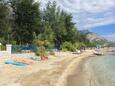 Plaja  în localitatea Duće, Omiš.