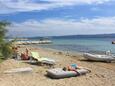 Der Strand  im Ort Duće, Omiš.