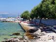 Der Strand  im Ort Arbanija, Čiovo.