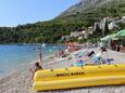 Der Strand  im Ort Stanići, Omiš.