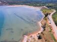 Der Strand  im Ort Čižići, Krk.