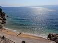 La plage  en ville Stanići, Omiš.