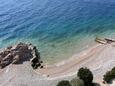 La plage  en ville Stanići, Omiš.